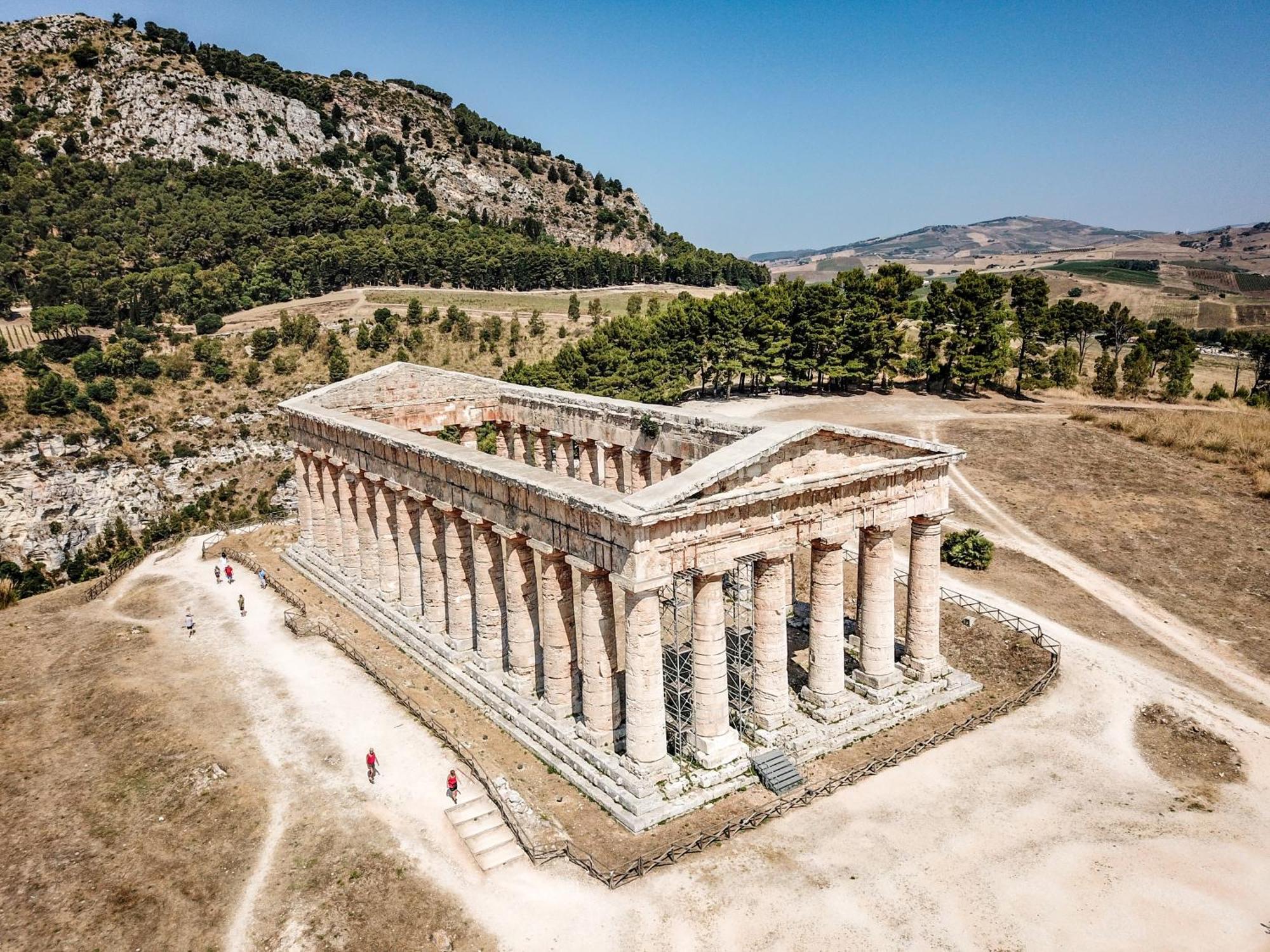 Helimos Bed&Breakfast Segesta Temple-Castellammare กาลาตาฟีมี ภายนอก รูปภาพ
